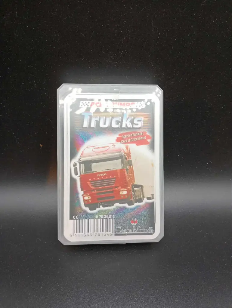 Top Trumps Trucks – Gioco di carte camion (Carta Mundi, 2005)