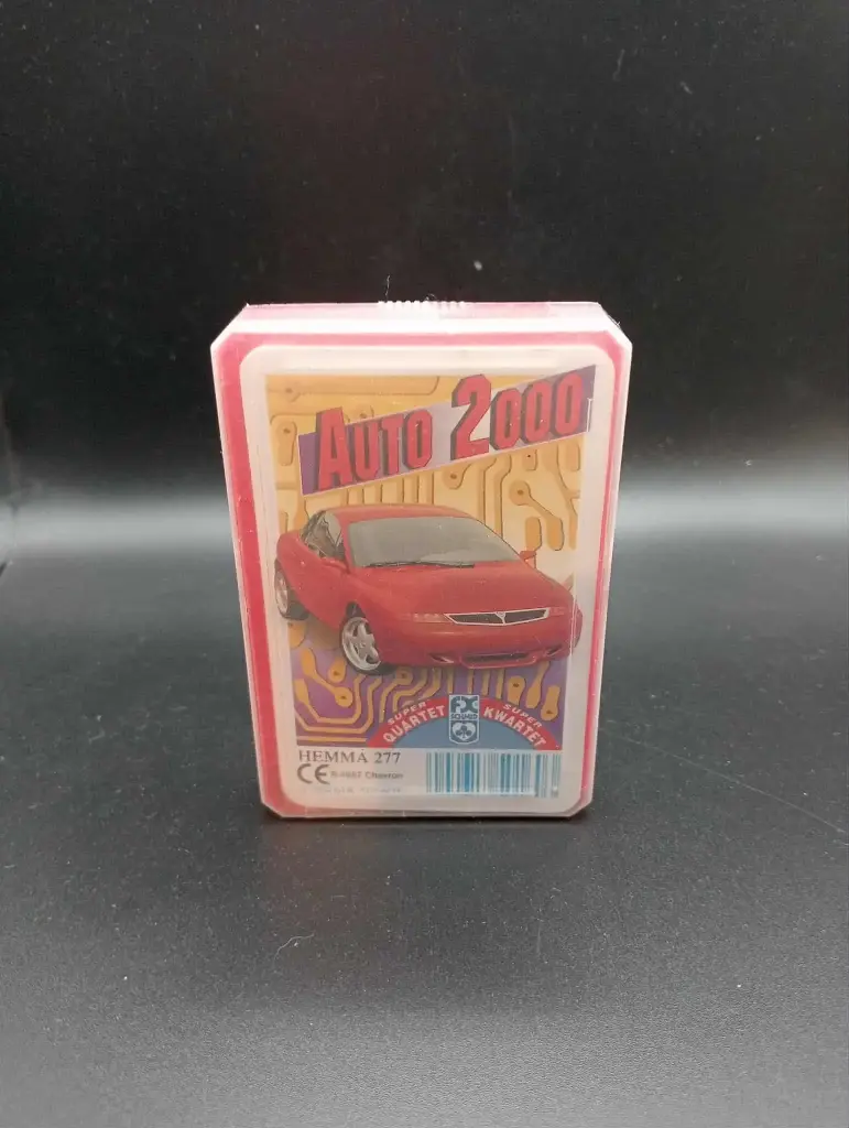 Auto 2000 Hemma 277 – Gioco di carte automobilistico – Vintage
