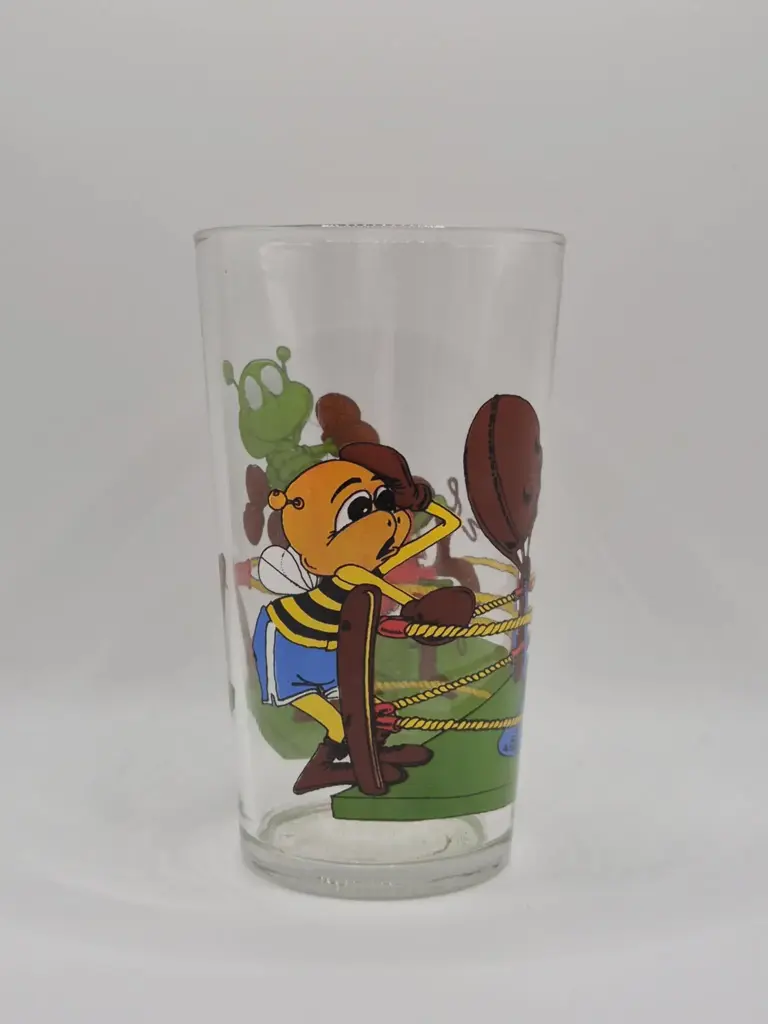 Verre Duralex Kellogg's Miel Pops- abeille et chenille