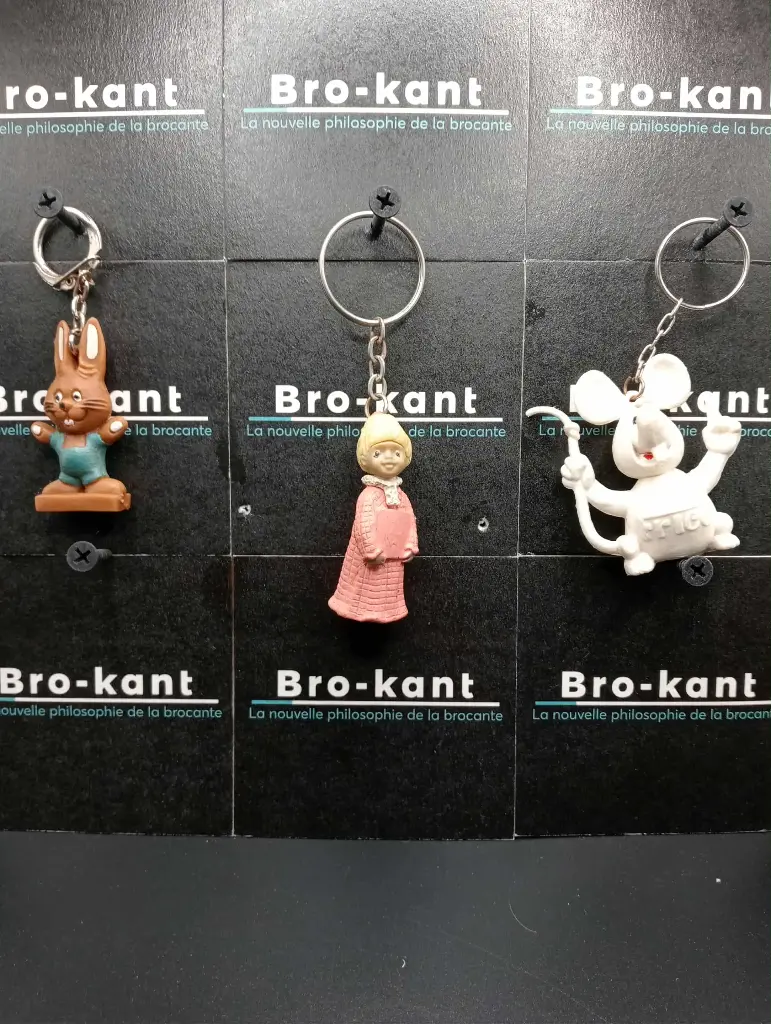 Vintage Advertising Keychains – Vaillant, Pimprenelle & Frico