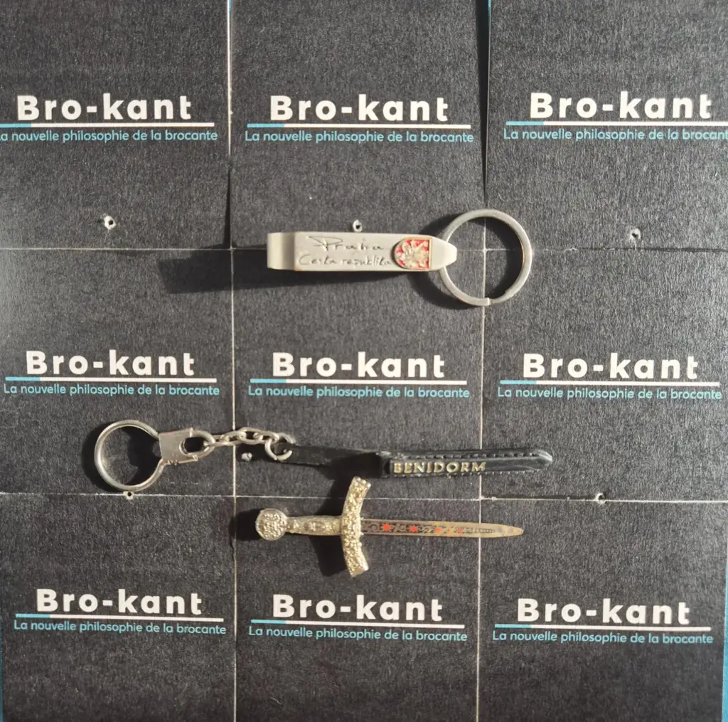 Portachiavi vintage: Benidorm & Praga 