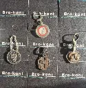 4 vintage keychains: history, folklore, and retro scooter