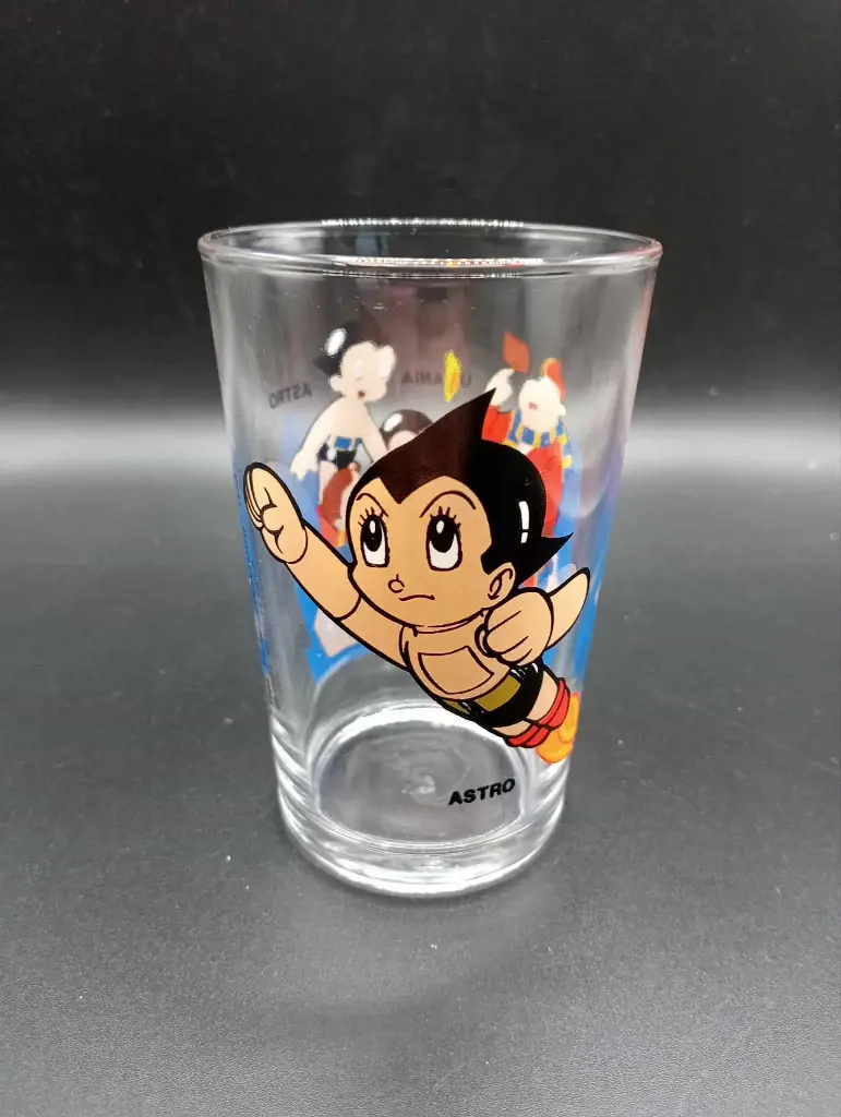 Collector’s Astro Boy Glass – Tetsuwan Atom – Retro Manga – 1980s–1990s