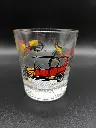 Collector glas – Rolls Royce 1903 – Vintage auto illustraties – Jaren 80–90