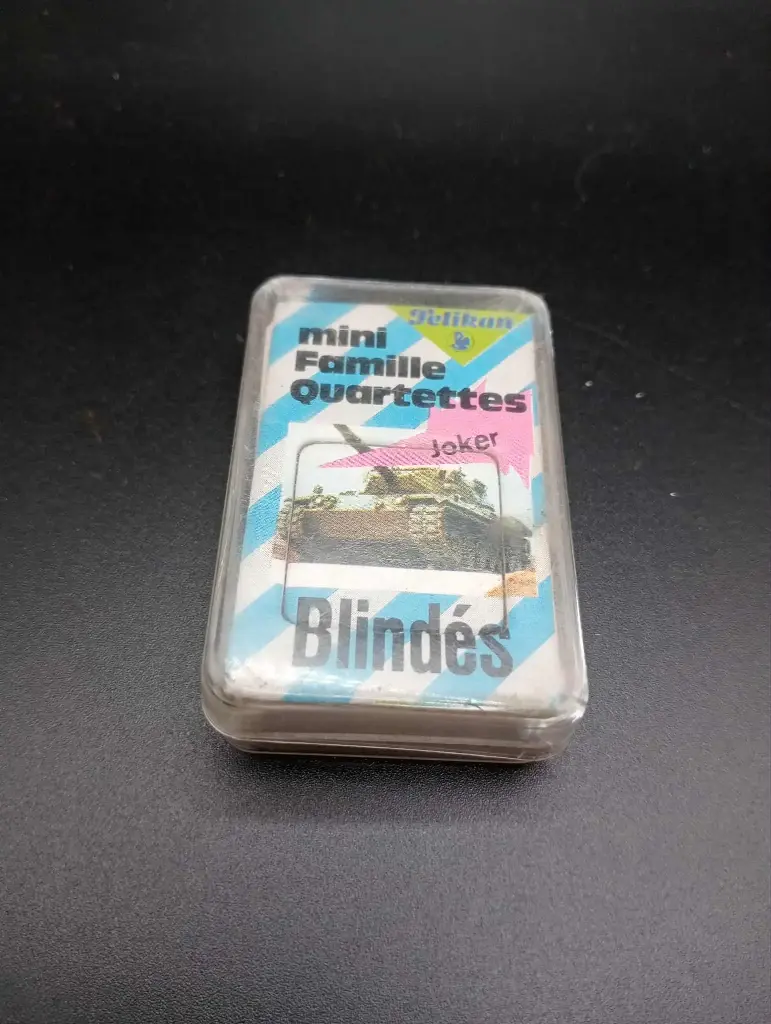 Sammler-Mini-Spiel – Familien-Quartett – Panzerfahrzeuge – Pelikan – Taschenformat