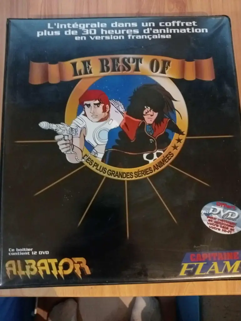 Verzamelbox Albator & Kapitein Future – DVD-editie 2010 – Volledige Franse serie – 12 DVD