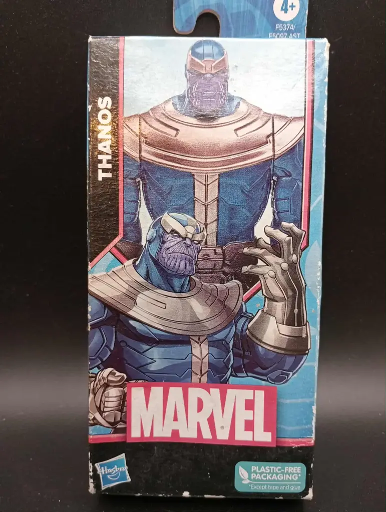 Action figure Marvel Thanos – Hasbro – Confezione senza plastica – Nuovo in scatola