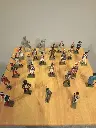 Set van 25 tinnen soldaten – Meeste Starlux – Vintage militaire figuren – Enkele onbekend – Originele staat