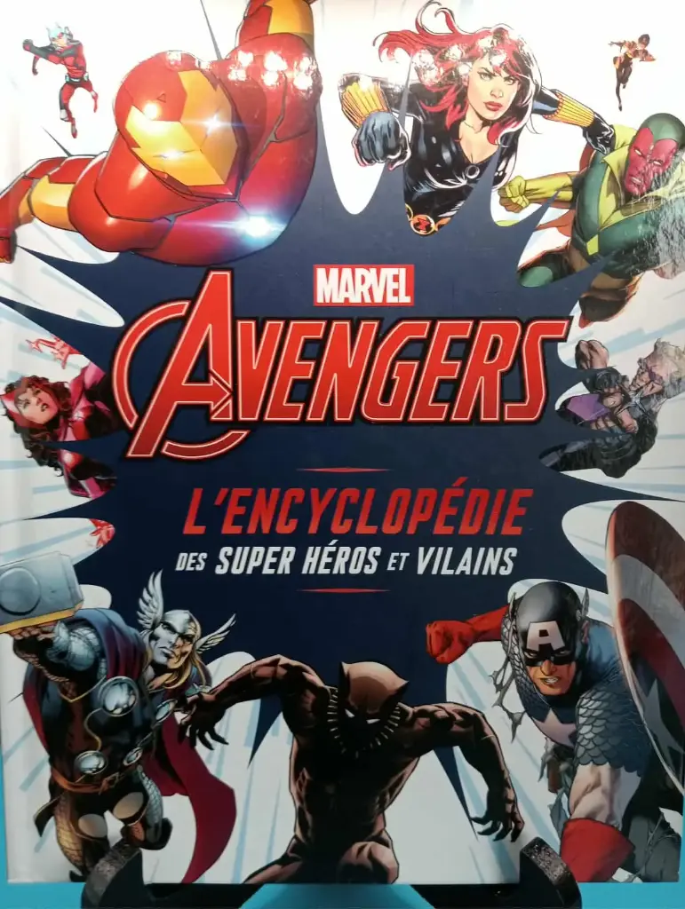 Marvel Avengers – L’Encyclopédie des Super Héros et Vilains📘 Book in French