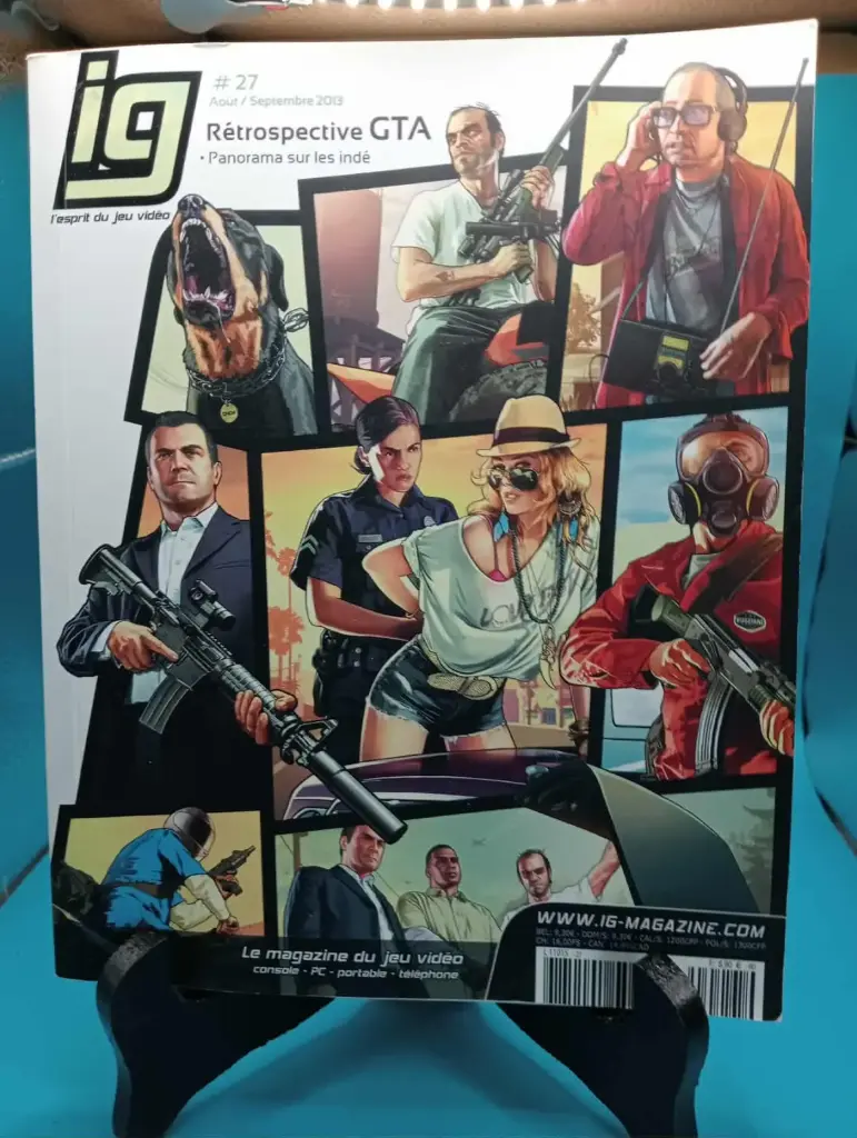🇫🇷 IG Magazine n°27 – Août/Septembre 2013 – Français – Neuf non emballé