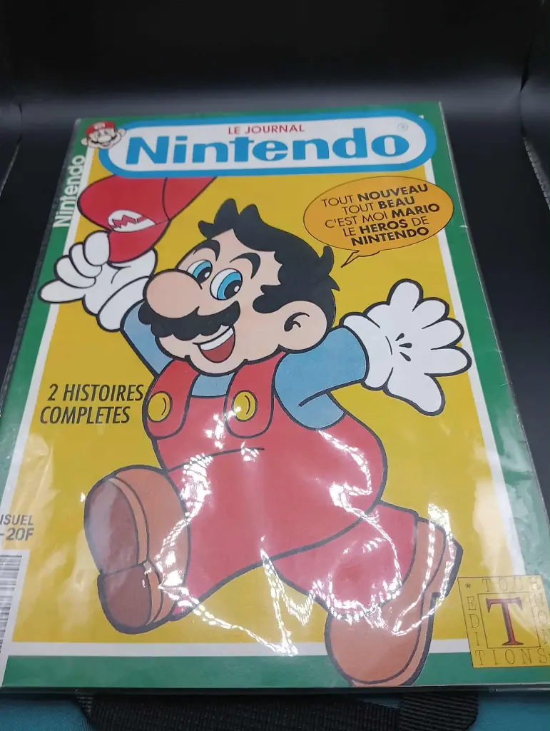 🇬🇧 Journal Nintendo – vintage monthly – Mario edition