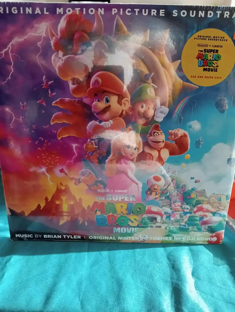 🇫🇷 Vinyle “Super Mario Bros. Movie” – bande originale – édition exclusive