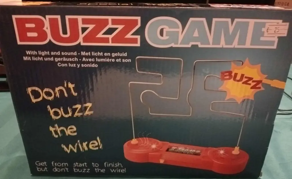 BUZZ GAME – Behendigheidsspel met licht en geluid (nieuw)