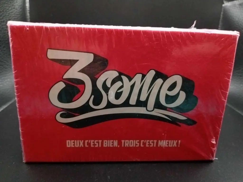 3some Spiel – Humor für Erwachsene – Neu eingeschweißt – Französische Version