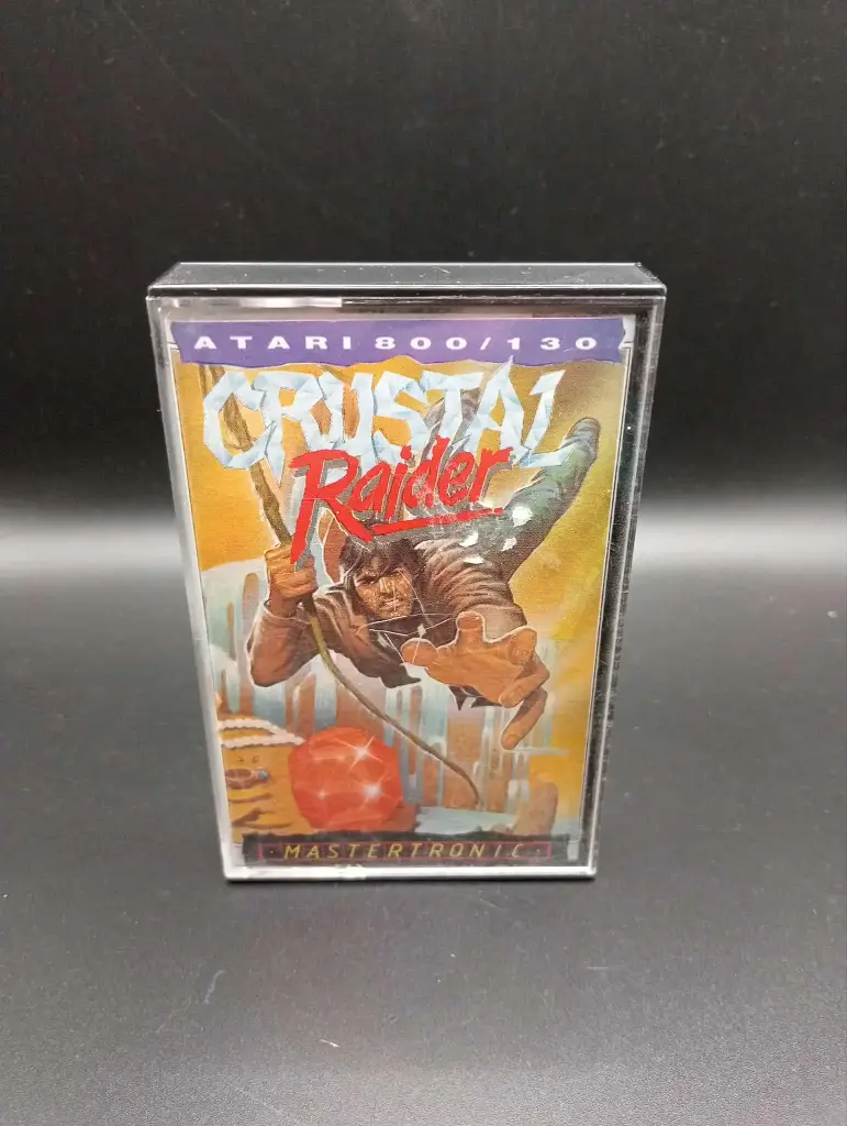 Crystal Raider — Casete Atari 800/130XE Mastertronic