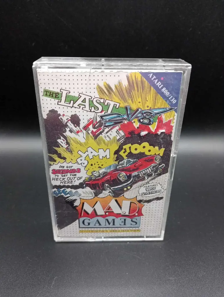 The Last V8 — Atari 800/XL/XE Kassette (Mad Games)