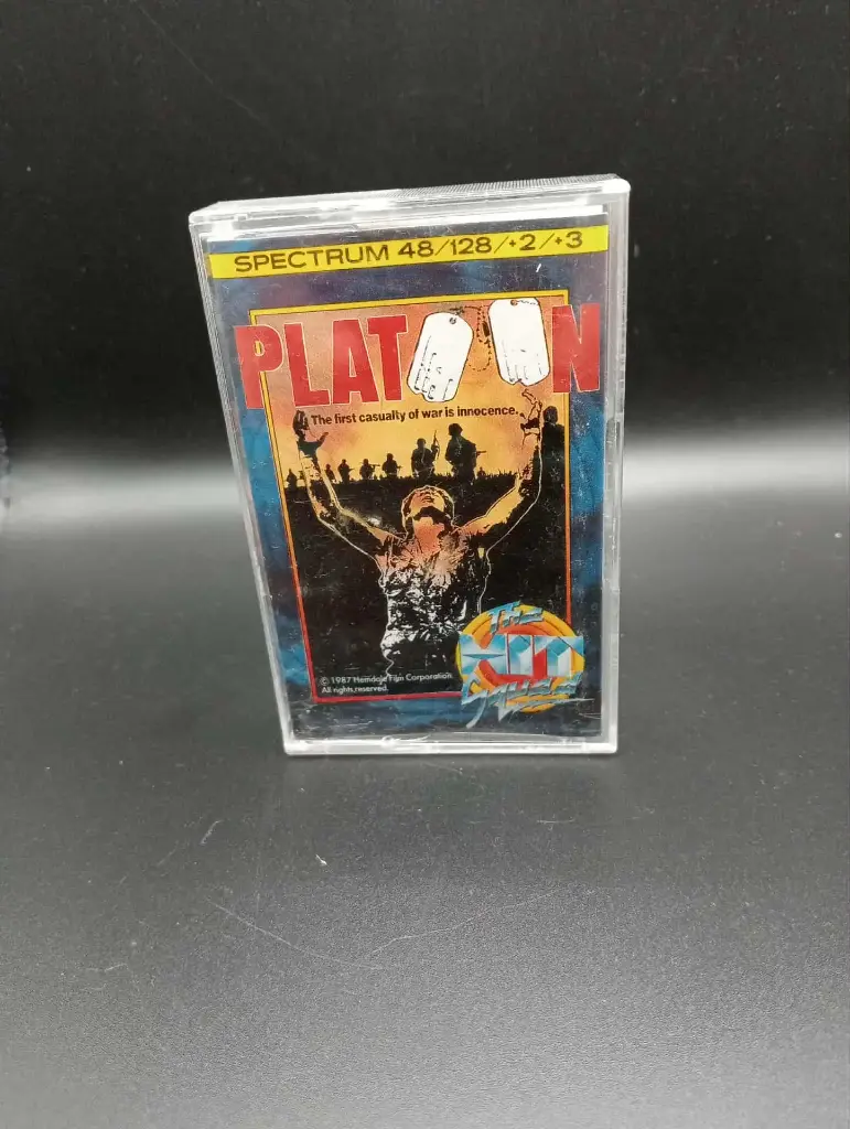 Platoon — Cassete Spectrum 48/128/+2/+3 (Ocean)