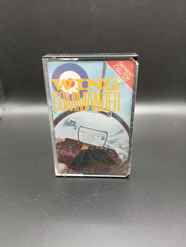 Wing Commander cassette Spectrum Atari Best Seller C&T 128