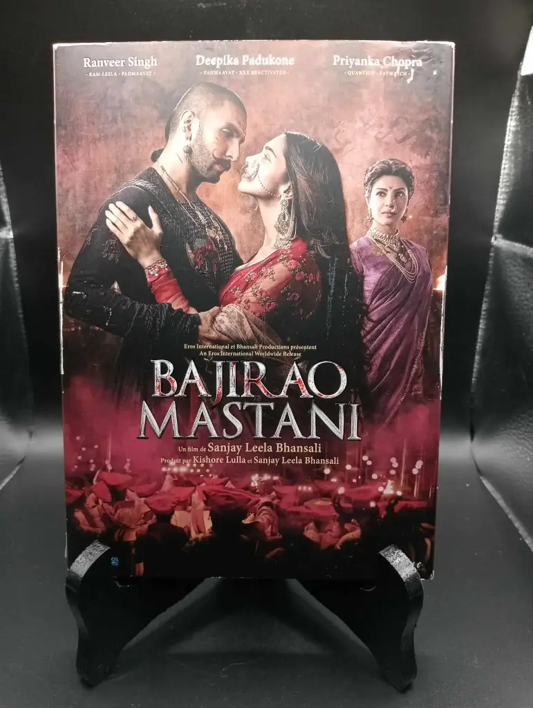 DVD Bajirao Mastani — edição standard — ocasião (testado OK)