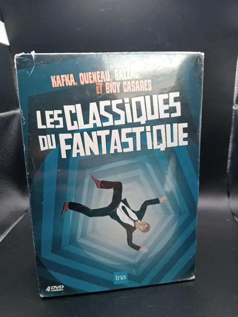 Caja DVD INA nueva – 4 películas fantásticas de Kafka, Balzac, Queneau, Bioy Casares