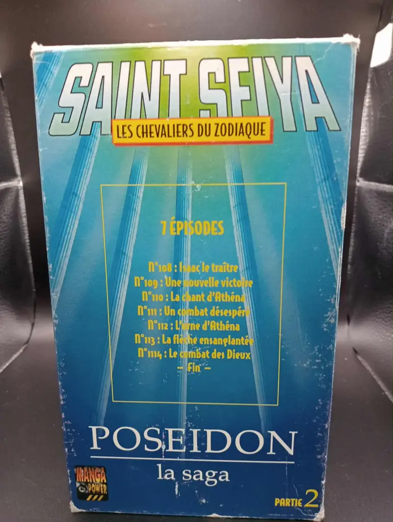 Saint Seiya Poseidon Parte 2 – Manga Power – usado probado OK