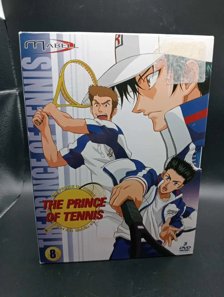 Prince of Tennis Vol. 8 DVD-box – 3 discs – tweedehands getest – goede staat