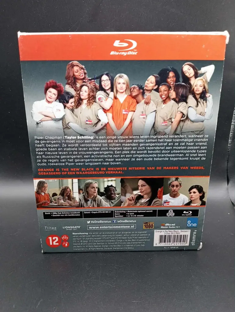 Blu‑ray Orange Is the New Black S3 – Humor ácido e drama prisional, edição neerlandesa