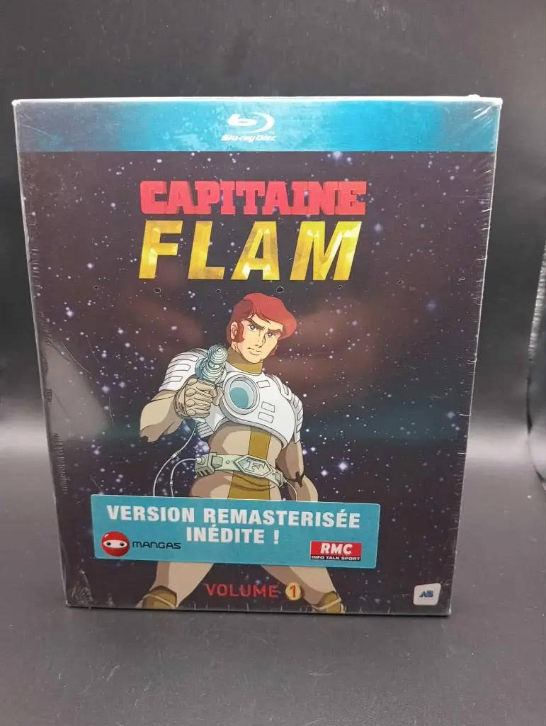 Blu-ray Capitão Futuro Vol. 1 – remasterizado – novo e selado