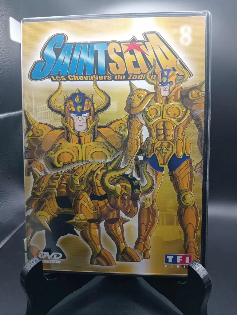 Saint Seiya – 43–48 – Batalhas cósmicas em DVD TF1, muito bom estado.