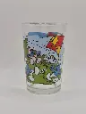 Verre schtroumpfs Bénédictin 1990 - cerf-volant et activités