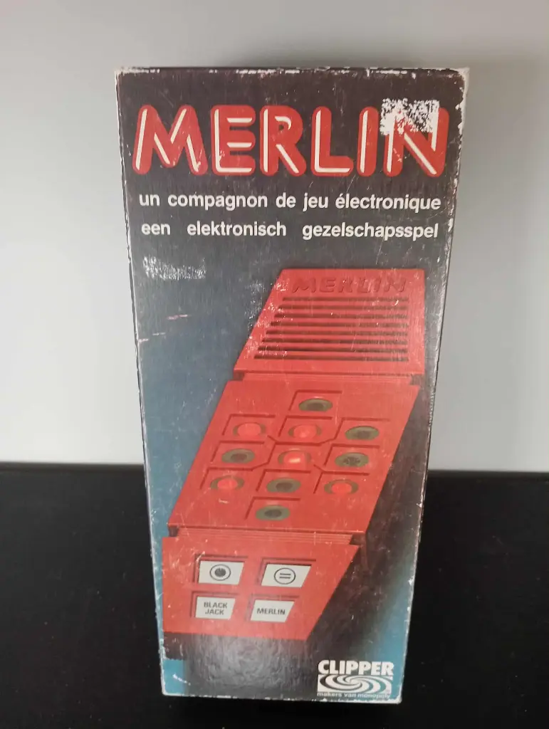 Merlin Parker Brothers – jeu électronique vintage en boîte, fonctionnel