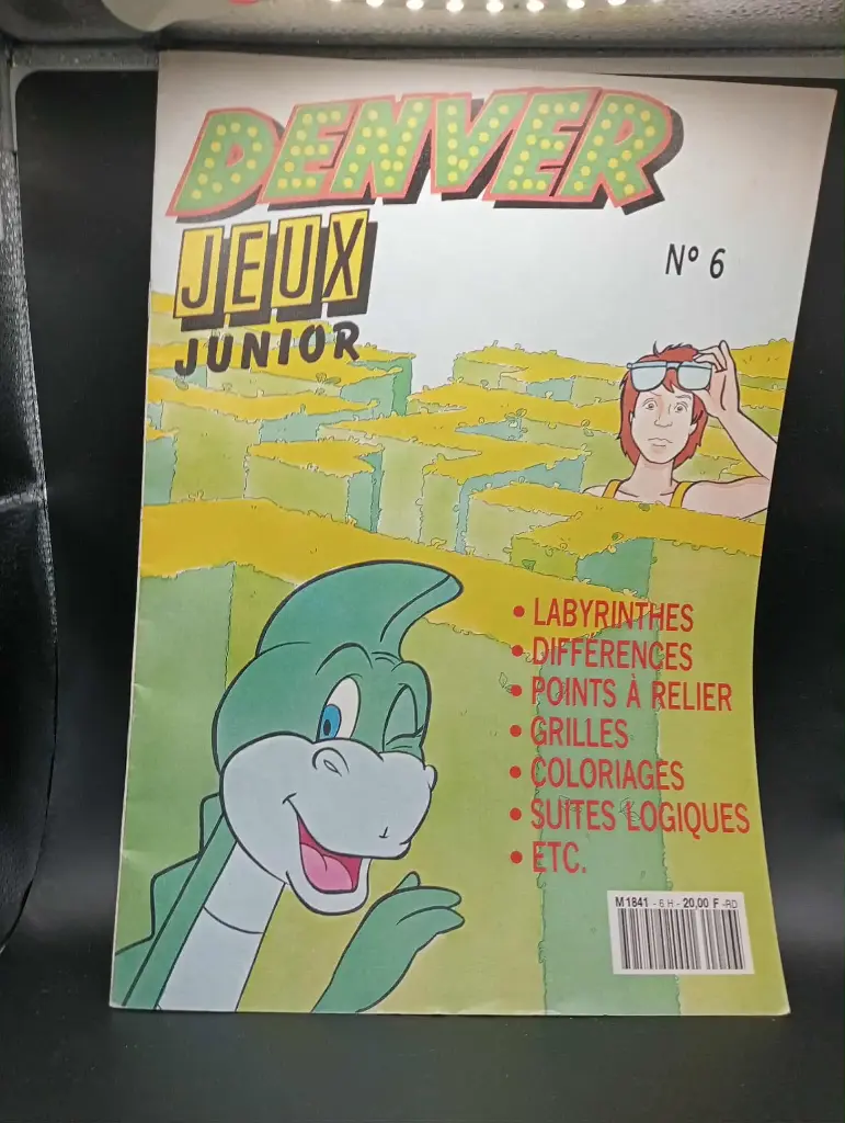 Denver Junior nº6 – 1992, o dinossauro e seus labirintos malucos!
