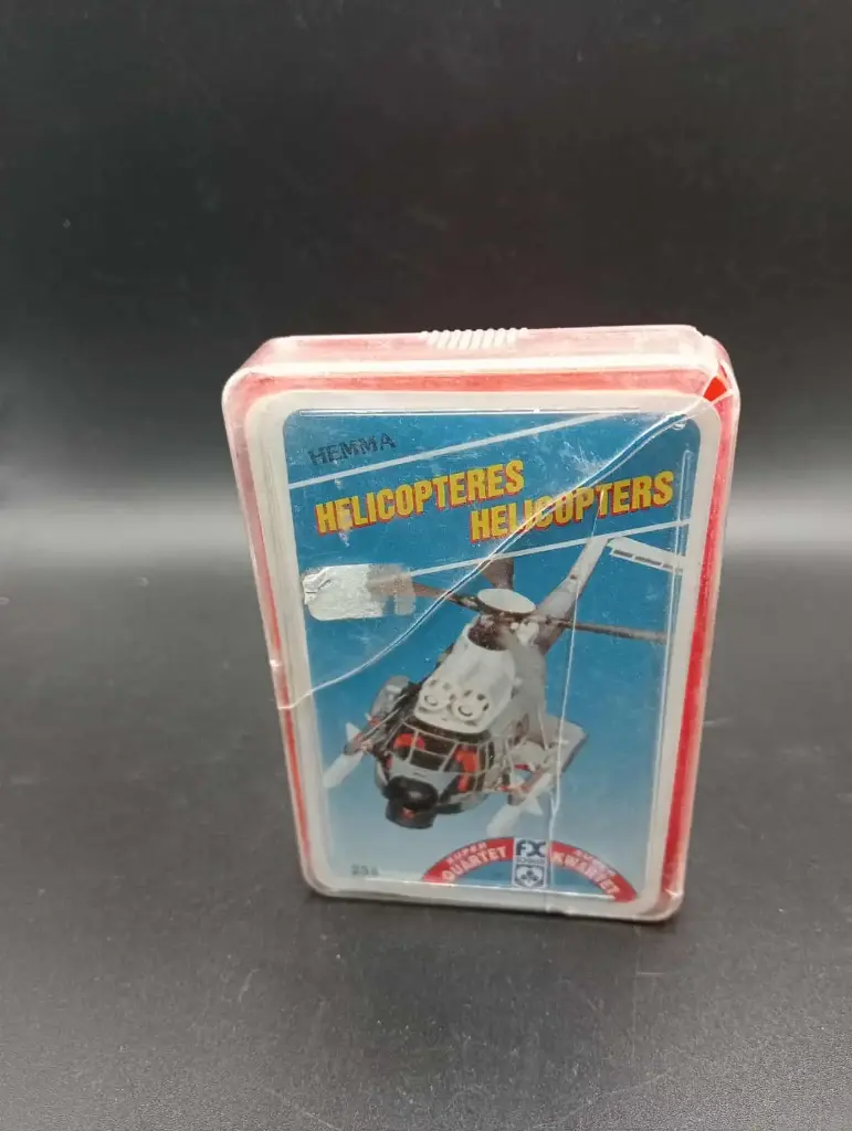 Super Trump FX – Helicópteros Hemma (1985–1995), duelo aéreo em cartas!