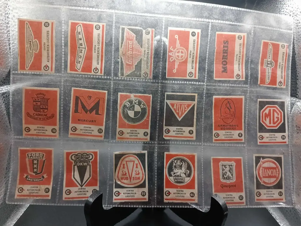 Centra Lucifers 1971 – Oldtimer-Logos auf Zündholz-Etiketten, Retro in Flammen!