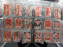 Centra Lucifers 1971 – Vignettes auto vintage, allumettes et logos en pleine combustion ! 18 pièces