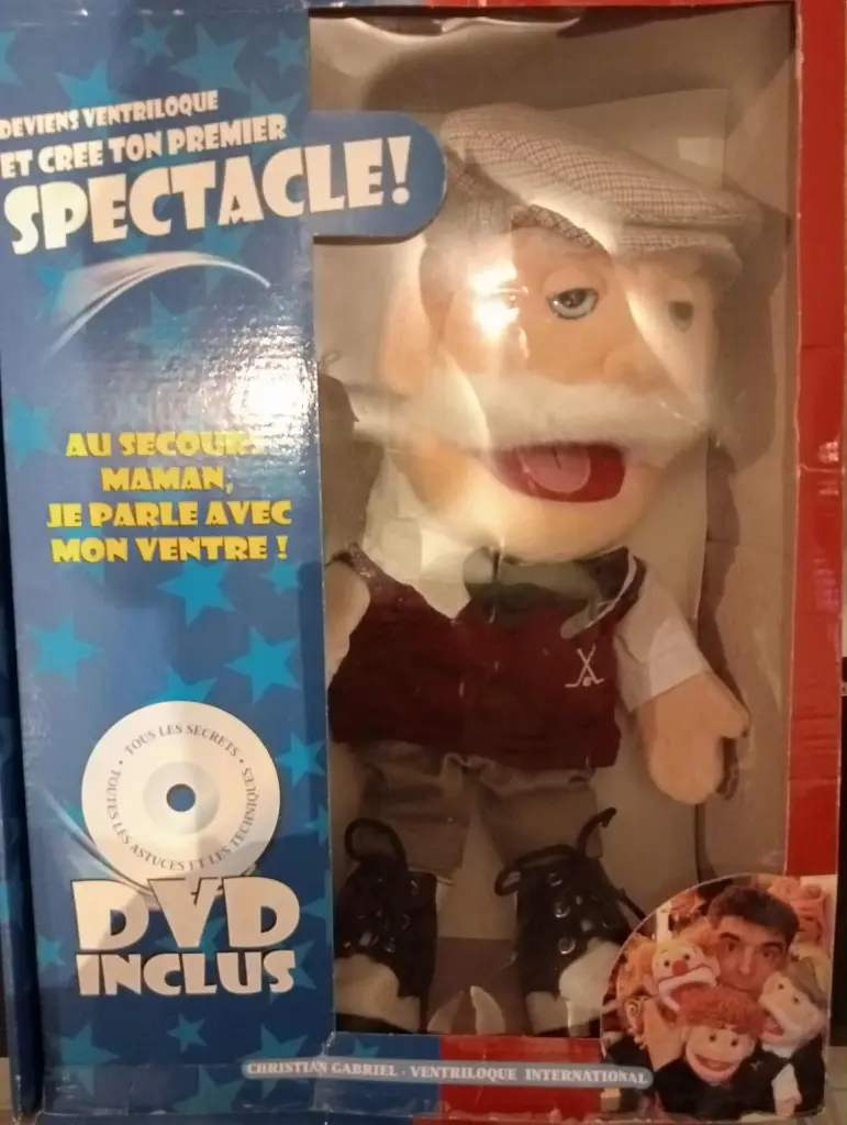 Kit ventrílocuo Christian Gabriel + muñeco (sin DVD, 2003)