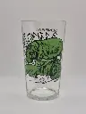 Verre hippopotame et carte du Sénégal