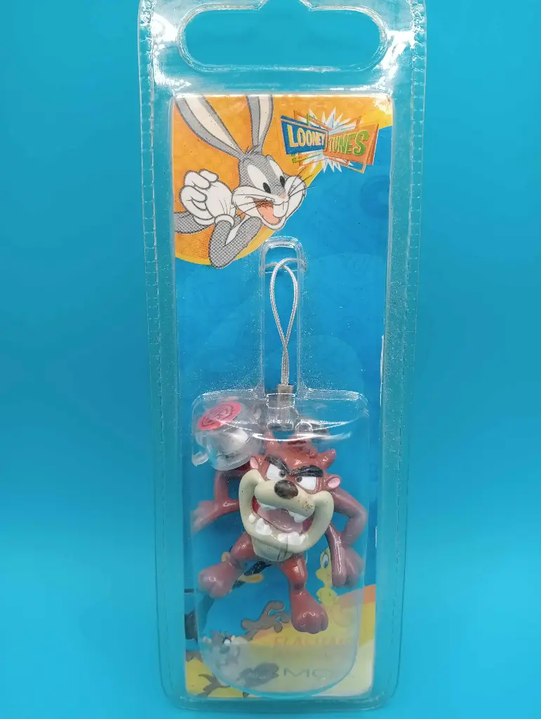 Pendentif lumineux Taz – Looney Tunes – Manhattan Cellular – vintage – neuf sous blister – collector