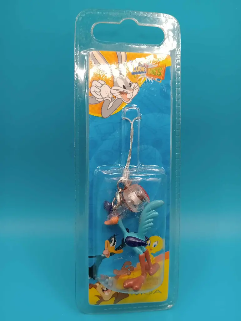 Pendentif lumineux Bip Bip – Looney Tunes – Manhattan Cellular – vintage – neuf sous blister – collector