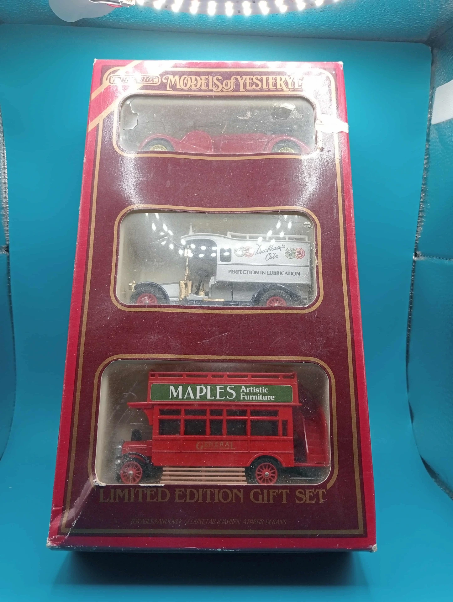 Matchbox Yesteryear Edição Limitada – 3 veículos vintage