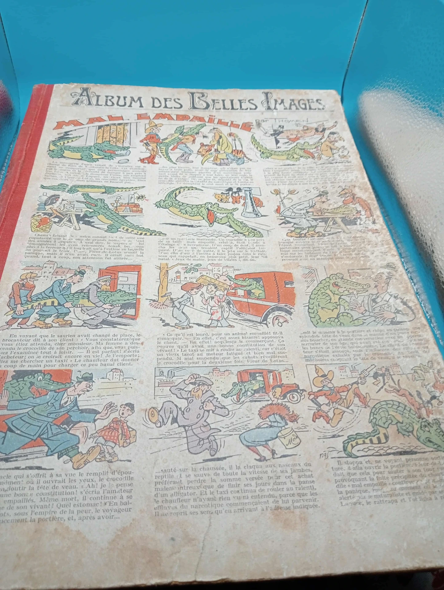 Album des Belles Images – June 2, 1932 – vintage comic book