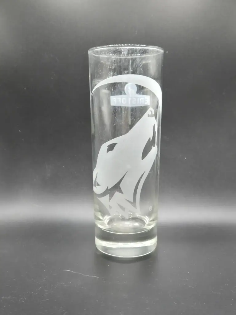 Eristoff vodka glass