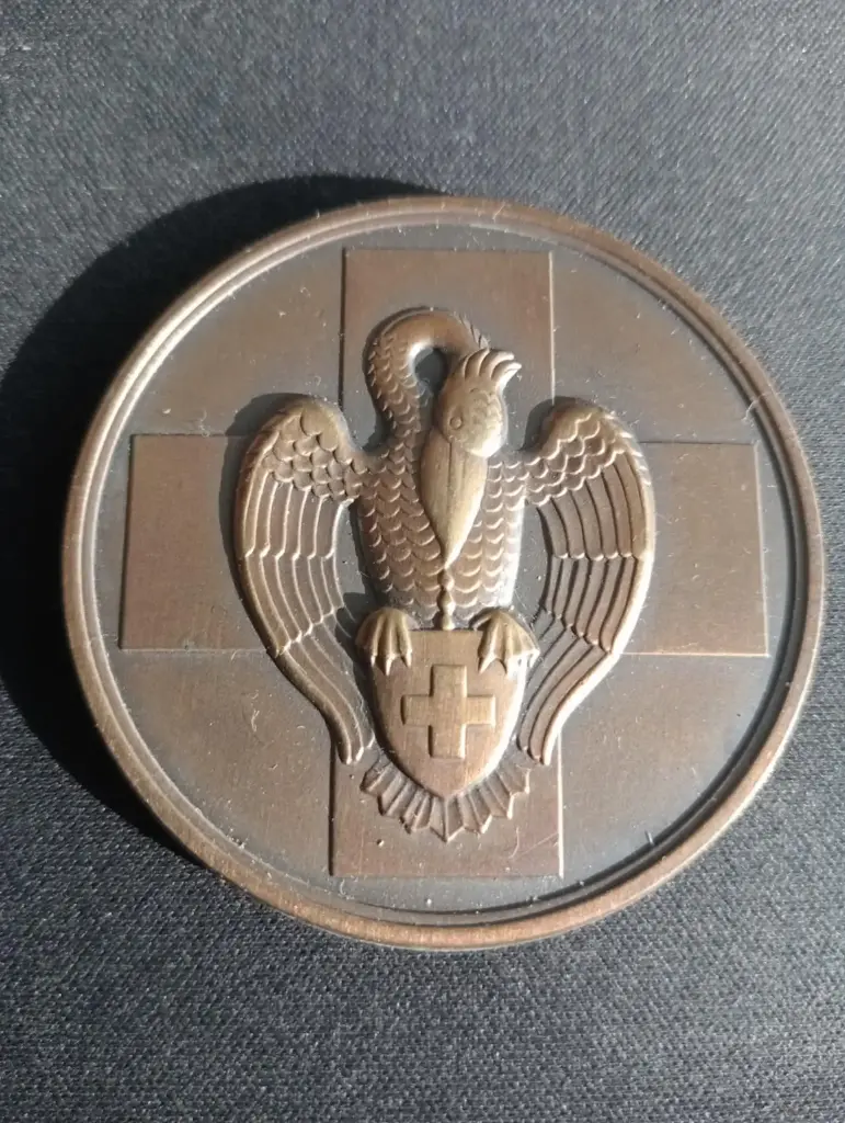 Pièce de la croix rouge de Belgique - don de sang