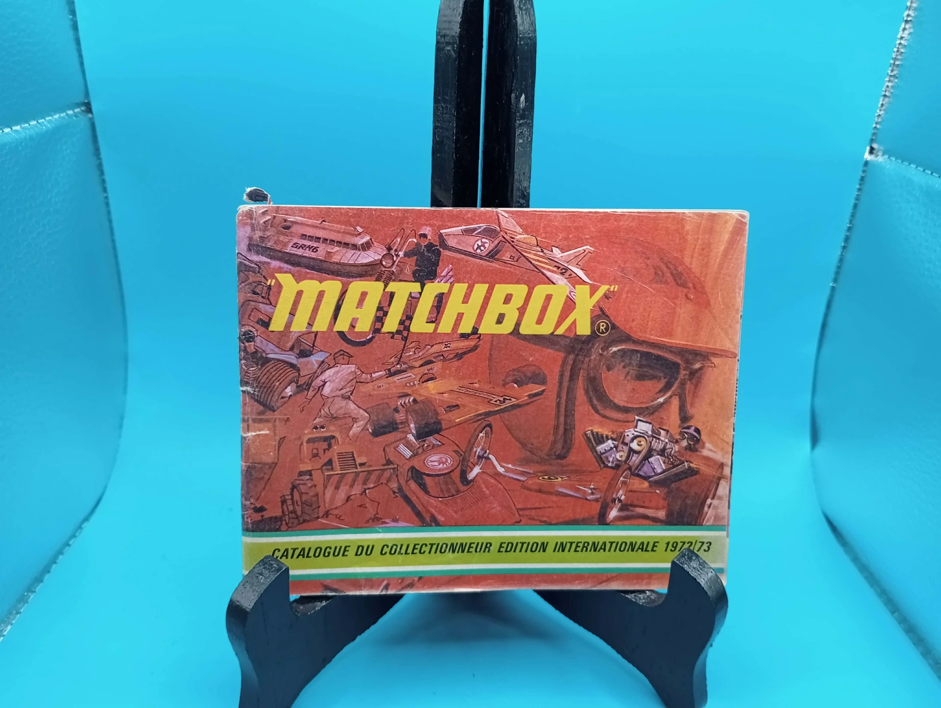 Catálogo Matchbox 1972/73 – edição internacional, brinquedos vintage e carros cult