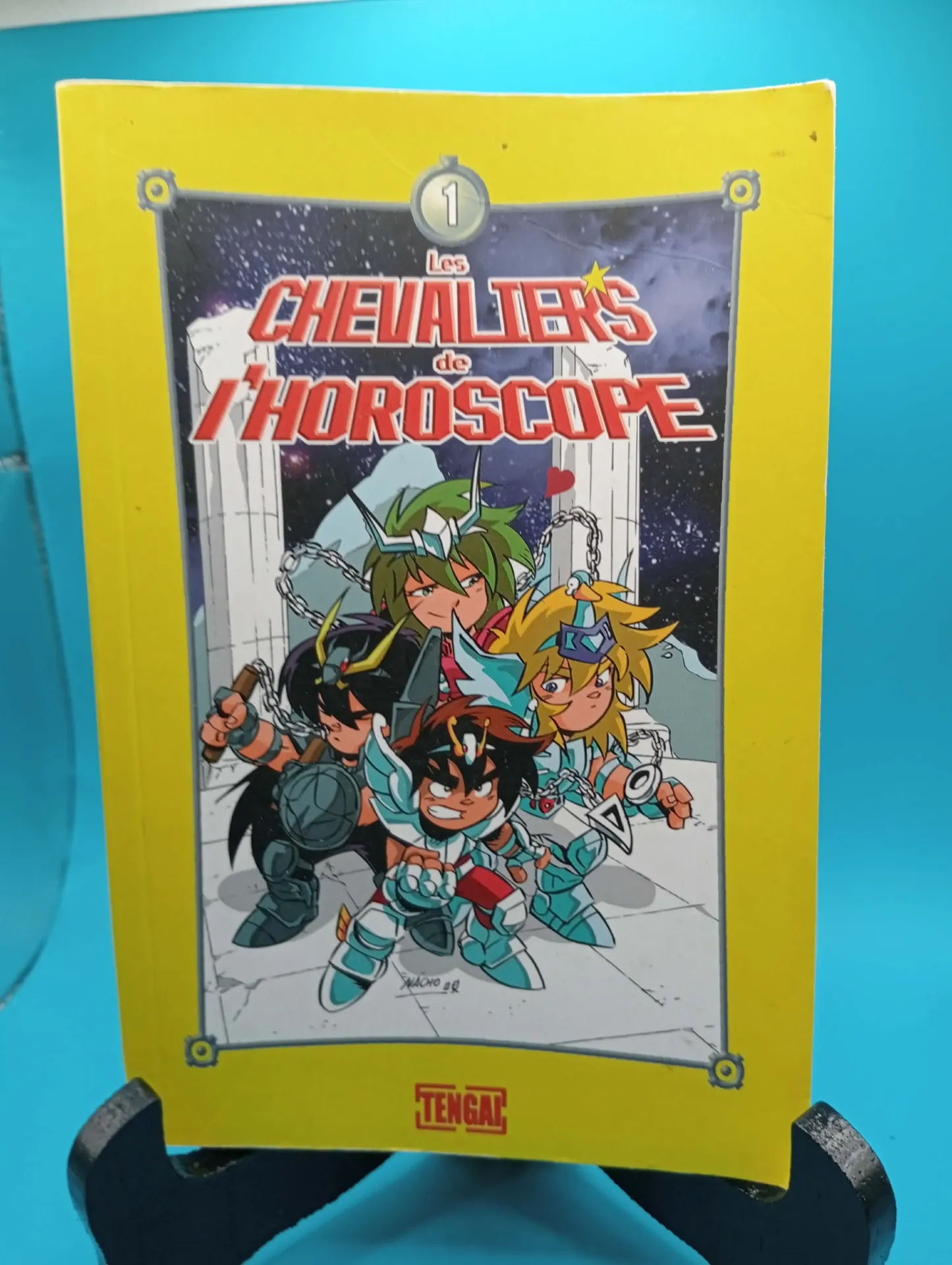Comic “Knights of the Horoscope” Vol. 1 – Saint Seiya parody – Tengai edition