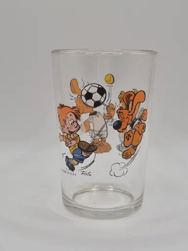 Verre Boule et Bill - football et tennis