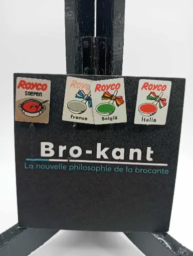 Lot de 4 épinglettes Royco