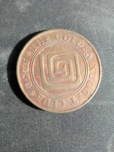 Jeton de casino Golden Nugget Club