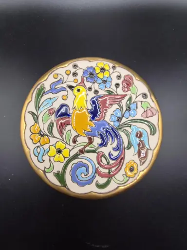 Assiette décorative andalouse