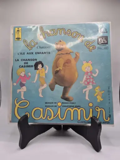 🦕 Vinyle "La chanson de Casimir" – L’île aux enfants – POL 100